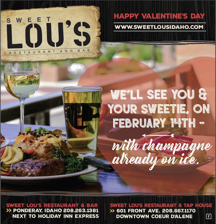 Treat Your Sweetie to Sweet Lou's! Sweet Lou's